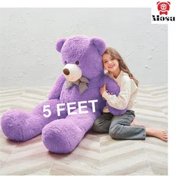 mosu 5 Feet Purple Super Soft Huggable Teddy Bear for Girlfriend/Birthday Gift - 60 inch-picture-23