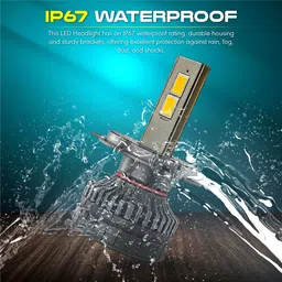 brxr LED Headlight for Universal For Bike Universal For Car image 5