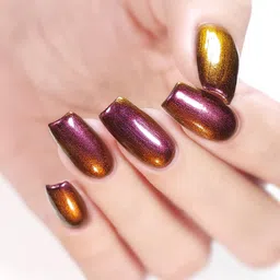 stand out Multi Chrome Colour Changing Shimmer Iridescent Nail Polish Gleamier image 2