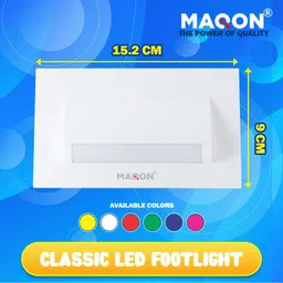 maqon Step Light Wall Lamp With Bulb image 3