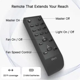 iotics Smart Touch Switch for 6 Light, Dimmer & Fan, Remote, Mobile App, Voice Control Smart Switch image 4
