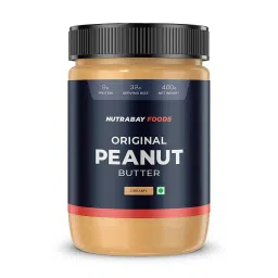 Nutrabay Foods Original Peanut Butter (Creamy) | 100% Roasted Peanuts, 28g Protein, Zero Cholesterol, Vegan, Gluten Free, Non GMO-image-7