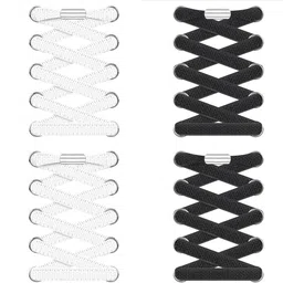 SERPLEX Elastic No Tie Shoelaces 2 Pairs Shoe Lace-picture-11