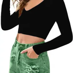 jovo Pack of 2 Party Regular Sleeves Self Design Women Multicolor Top image 3