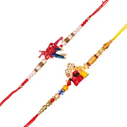 ingo creation Kids RK518 Kundan Rakhi Set-picture-15