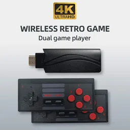 KAIKO Mario bros,contra 8 BIT GAME Wireles GAME STICK Gaming Box Extreme Mini 620Game na GB with SUPER MARIO:new contra:street-fighter:sky-force:MARIO BROS:CONTRA :micky mouse image 4