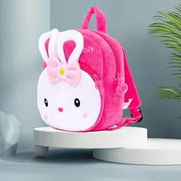 alison Kids Konggi Rabbit bag for kids, cartoon Bag, Soft Bag, (Batman) Plush Bag image 4