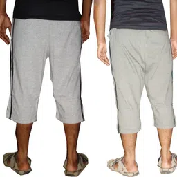 wellfitlook Self Design Men Three Fourths image 2