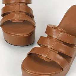 kiwaoo Women Wedges Sandal image 3