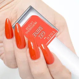 vozo Non-Toxic Eco-Friendly & Quick Dry Nail Polish (VZ-60) Coral-picture-34