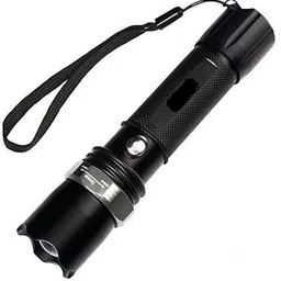 birudmart Zoomable 3 Mode Rechargeable Emergency LED Pocket Torch Laser Power Flashlight Torch-picture-14