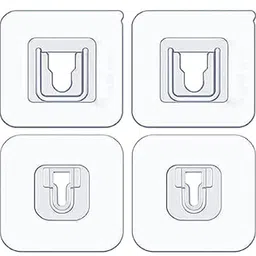 shrey (Pack of 30) Self-Adhesive WALL MOUNTED Male Female Hook 1.99 Hook 1-picture-10