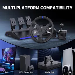 PXN V99 Force Feedback Gaming Racing Wheel 270/900 DegreeMotion Controller image 4