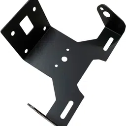 dhe best Bike Acessories Heavy Metal Tail Tidy Plate Holder For RE Continental GT 650 Bike Number Plate image 3