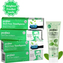 Classic Mint Toothpaste, For Strong & White Teeth, Enamel Safe Teeth Whitening Toothpaste-image-43