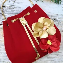 doracrafthouse Casual Red Clutch image 3