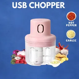 frony Electric Chopper, Rechargeable Chopper for Kitchen Vegetable & Onion Garlic A417 Electric Vegetable & Fruit Chopper-picture-14