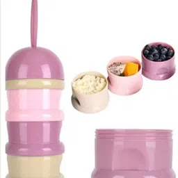 safe-o-kid Baby Food Milk Powder Storage, BPA-free Portable 3 Layer Container for Baby - PP Material-picture-10
