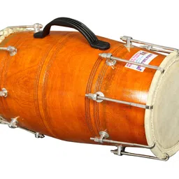 akshar tabla mart Professional Quality Heavy Dholak ring-gajra pudi Nut & Bolts Dholak-picture-25