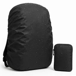 PREVAILER Waterproof 30L Backpack Rain Cover with Storage Pouch for School,College,Office Waterproof, Dust Proof School Bag Cover, Laptop Bag Cover-picture-30