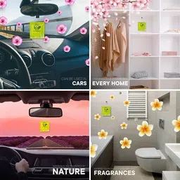 soulfresh Air Pocket, Air Freshener, for Bathroom and Toilet Fragrance, Last upto 30days, Lavender Diffuser image 5