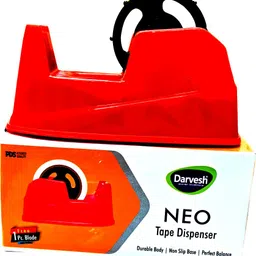 darvesh Neo.Durable Body Desktop Non Slip Base Perfect Balance Tape Dispenser Medium (Manual) image 4