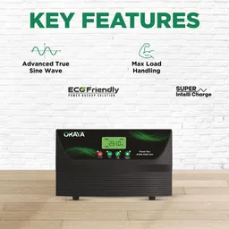 okaya ATSW 3050 24V Pure Sine Wave Inverter image 2