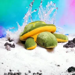 encore Super Soft Big Tortoise | Stuffed Soft Cute Green Tortoise for Kids.- 25 cm image 3