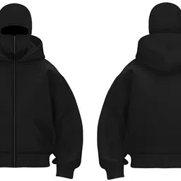 alldayfitwear Men Full Sleeve Solid Hooded Sweatshirt image 4