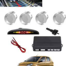 msnp 4Pcs Silver Reverse Parking Sound Warning sensor for car Protection-14 Universal Silver Reverse Assistance Praking Sensor for car-14 Parking Sensor-picture-25