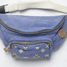 A2Z OfficeMart Embroidered Waist Bag For Men and Women with Adjustable Strap WAIST BAG-picture-12