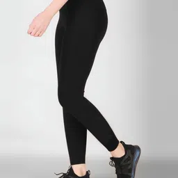 nexstep Solid Women Black Tights image 3
