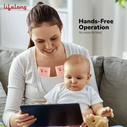 lifelong Cuppy LLBBP01 Wearable Breast Pump for Feeding Mothers, 3 Modes, BPA Free - Electric image 2