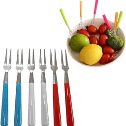 Stainless Steel Fruit Fork-image-1