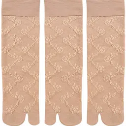 clastik Women Self Design Mid-Calf/Crew image 2