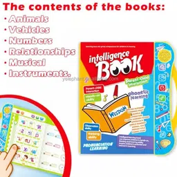 Circonic Intelligence Book, Interactive Children Book, Musical English-3-274-image-44