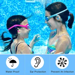 james Soft Silicone - 6 Pcs/Box Reduce Noise for Swimming and Bathing, Ear Plug image 3