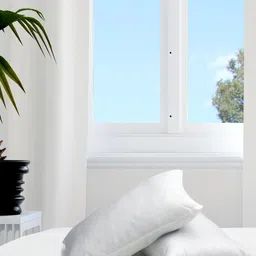 steve and anderson Microfibre Sleeping Pillow Pack of 2 Solid image 3