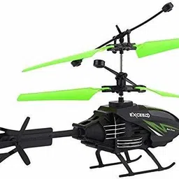 u.r.m. enterprises Flight Electronic Radio RC Remote Control Hand Sensor Toy Charging Helicopter Toys with 3D Light ( 2 In 1 ) Helicopter Toys for Boys Kids Indoor Flying image 2