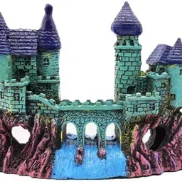 mistletoe Small Size Ancient Castle Resin for Small Fish Tank Aquarium Accessories Laterite Unplanted Substrate-picture-18