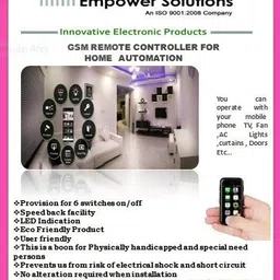 Pavan Empower Solutions GSM Remote Controller Multipurpose Controller-picture-38
