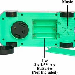 wishkey Bump and Go Concept Racing Gear Simulation Car with Lights and Music for Kids image 5