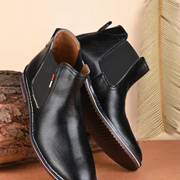 azzaro black Boots For Men-picture-16