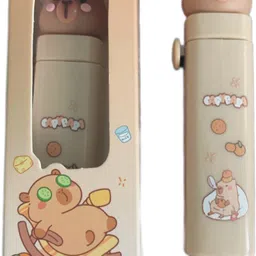 zilly fun Cute Animal Push-Pull Eraser Set (Rabbit & Bear) Non-Toxic Eraser image 3