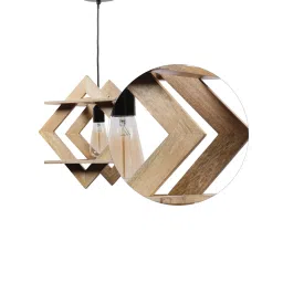 sapphire Dylan Beige Wood Single Hanging Lights - image 5