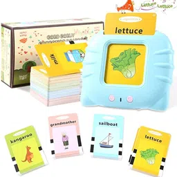 sampin 112 Word Flash Card Talking English for Kids Learning, Reading Interactive toy image 1