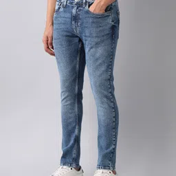 u.s. polo assn. denim co. Men Skinny Mid Rise Blue Jeans image 4