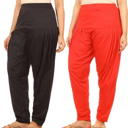 farjana farvin Solid Viscose Women Harem Pants-picture-23