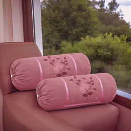 harshita creation Cotton Bolsters Cover-picture-10