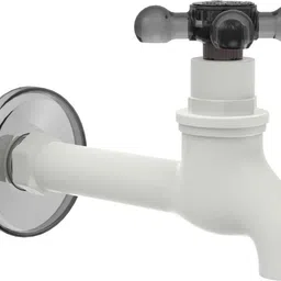 r. n. RNRIM21F03_PTMT Bib Cock Long Body With Flange for Bathroom, Kitchen & Outdoor tap Bib Tap Faucet-picture-11